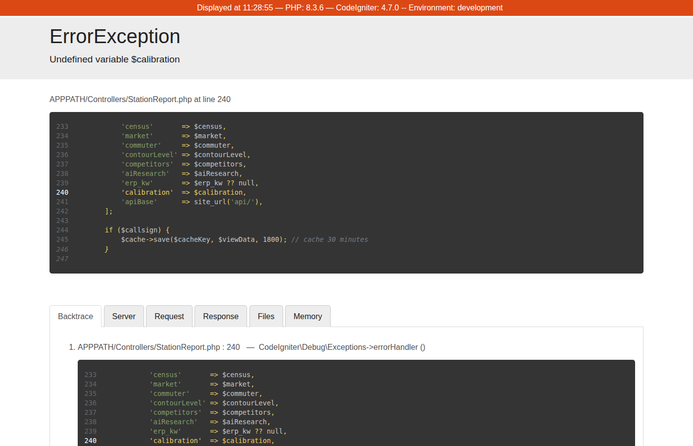 Cardigan Active dashboard